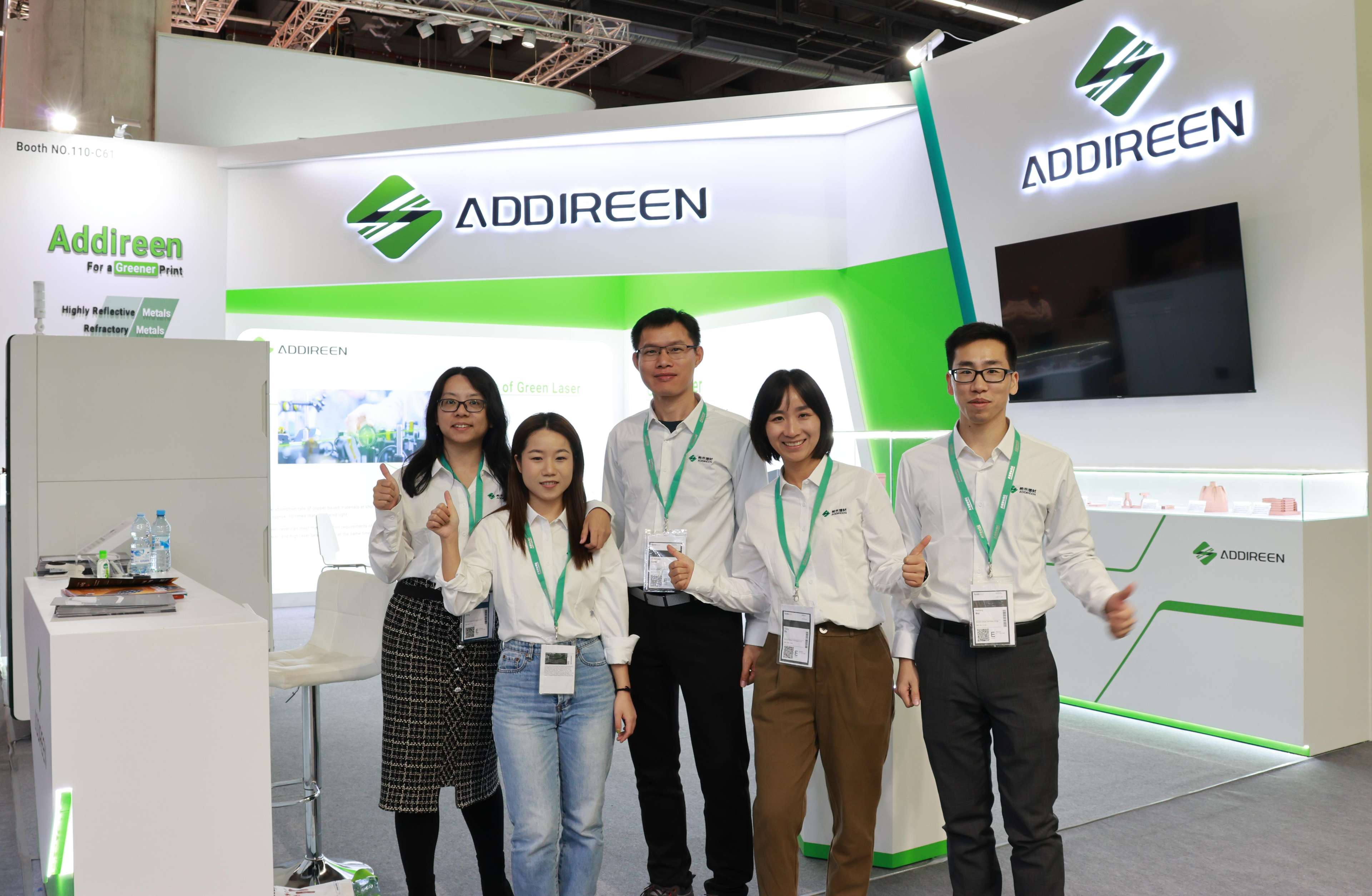 [News] Addireen: Leading China's Green Laser Metal 3D Printing Innovation on the Global Stage at Formnext 2024